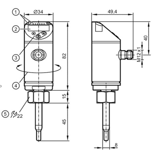 SA5000流量傳感器ifm易福門(mén)